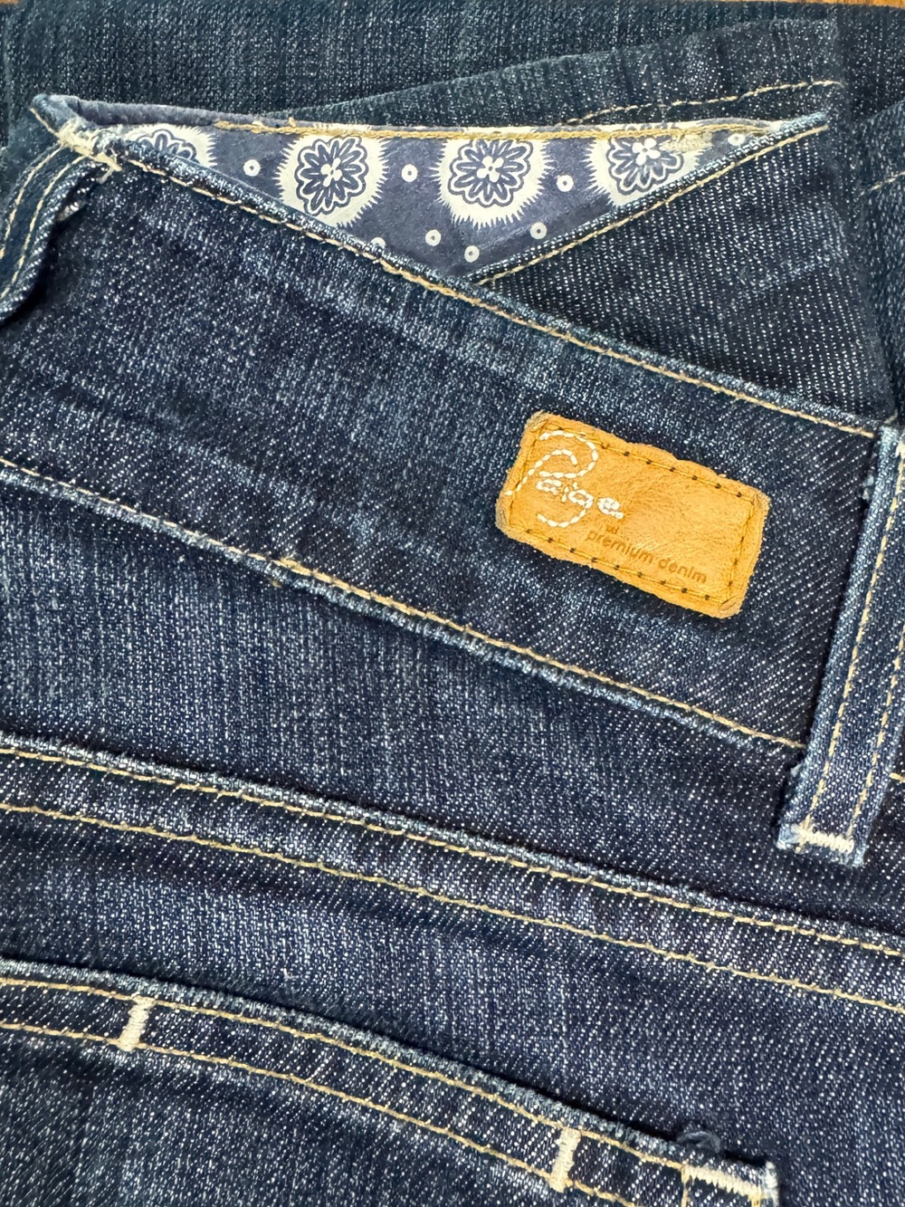 Vintage PAIGE Dark Blue Jeans Size 29